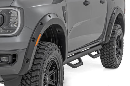 Rough Country F-F12401 Pocket Fender Flares | Ford Ranger 2WD/4WD (2024-2025)