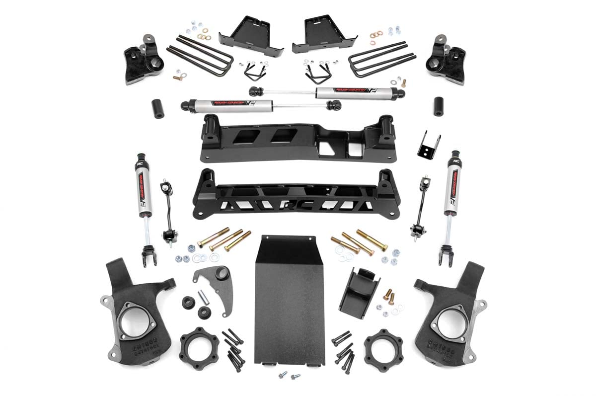 Rough Country 27270 6 Inch Lift Kit | NTD | V2 | Chevy/GMC 1500 4WD (99-06 & Classic)