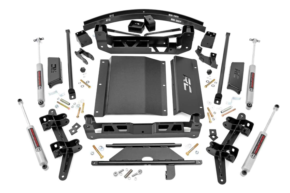 Rough Country 27630 6 Inch Lift Kit | Chevy/GMC 1500 Truck & SUV 4WD (1988-1999)