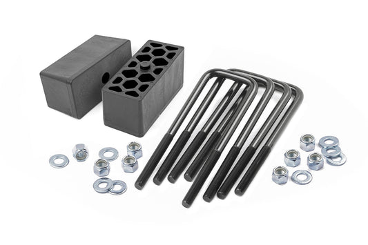 Rough Country 6521 2.5 Inch Block & U-Bolt Kit | Chevy/GMC 1500 (99-25)