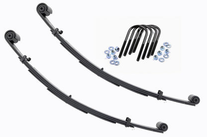 Rough Country 8060Kit Front Leaf Springs | 2.5" Lift | Pair | Ford Excursion/F-250 Super Duty/F-350 Super Duty 4WD
