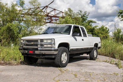 Rough Country RC703 Body Lift Bumper Brackets | FR & RR | 3 Inch Lift | Chevy C1500/K1500 Truck (88-94)