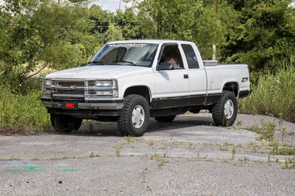 Rough Country RC703 Body Lift Bumper Brackets | FR & RR | 3 Inch Lift | Chevy C1500/K1500 Truck (88-94)