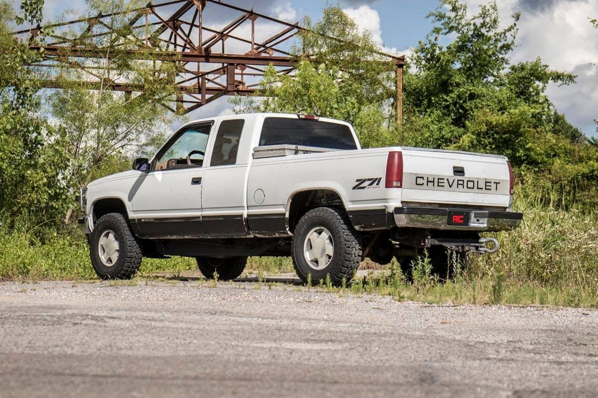 Rough Country RC703 Body Lift Bumper Brackets | FR & RR | 3 Inch Lift | Chevy C1500/K1500 Truck (88-94)
