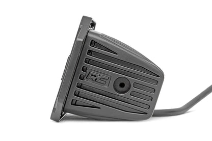 Rough Country 70803BLKDRL 2 Inch Black Series LED Light Pods |  Flush Mount | Cool White DRL