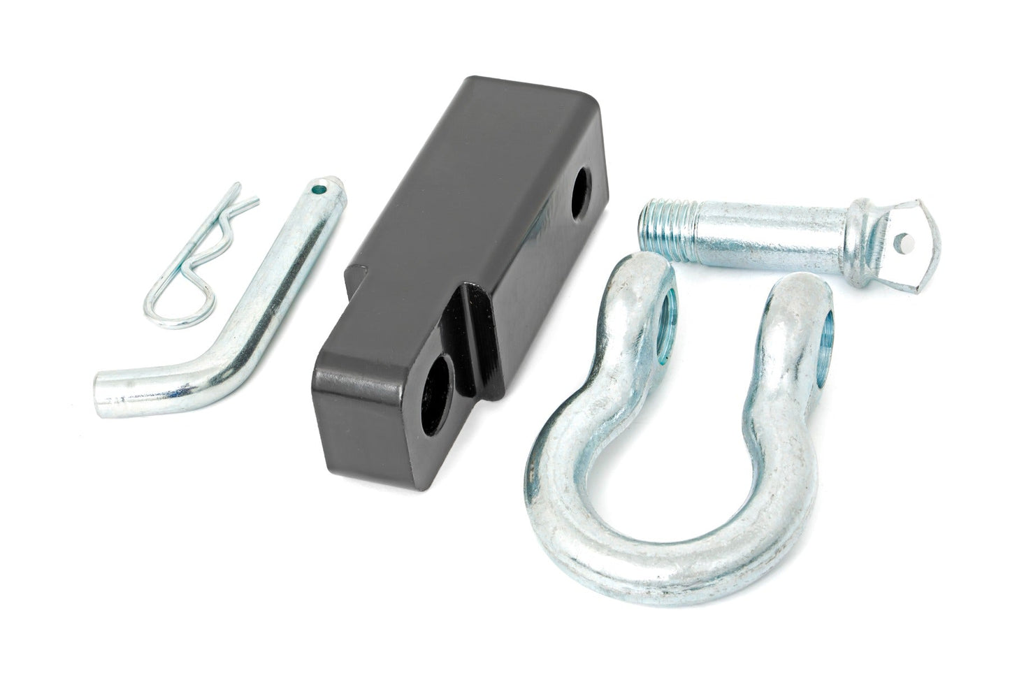 Rough Country RS157A 2 Inch Receiver | D Ring Shackle Kit W/ Pin