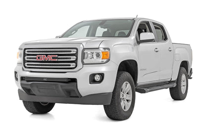Rough Country SRB151977A HD2 Aluminum Running Boards | Crew Cab | Chevy/GMC Canyon/Colorado (15-26)