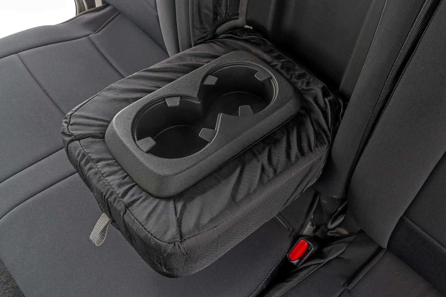 Rough Country 91058 Seat Covers | FR & RR | Crew Cab | Nissan Frontier 2WD/4WD (2022-2026)