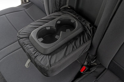 Rough Country 91058 Seat Covers | FR & RR | Crew Cab | Nissan Frontier 2WD/4WD (2022-2026)
