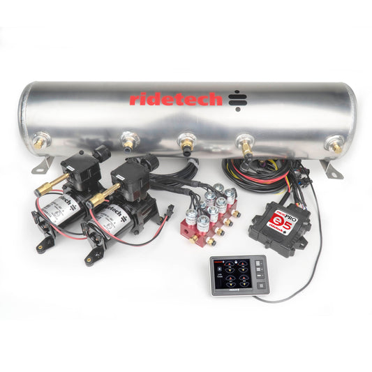 Ridetech 30534100 RidePro E5 air suspension control system with 5 gallon tank.
