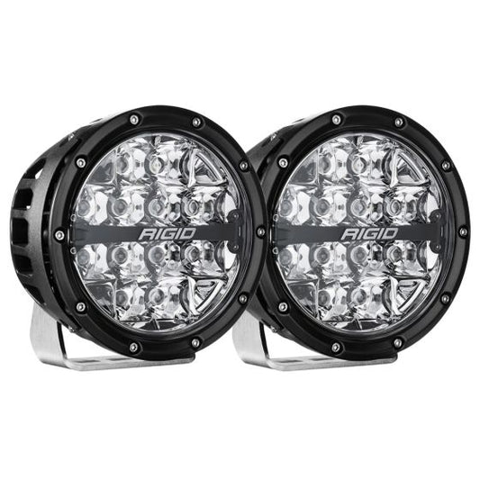 RIGID Industries 36412 360-SERIES 6" OFF-ROAD LAMP, SPOT BEAM, RGBW BACKLIGHT, SET/2