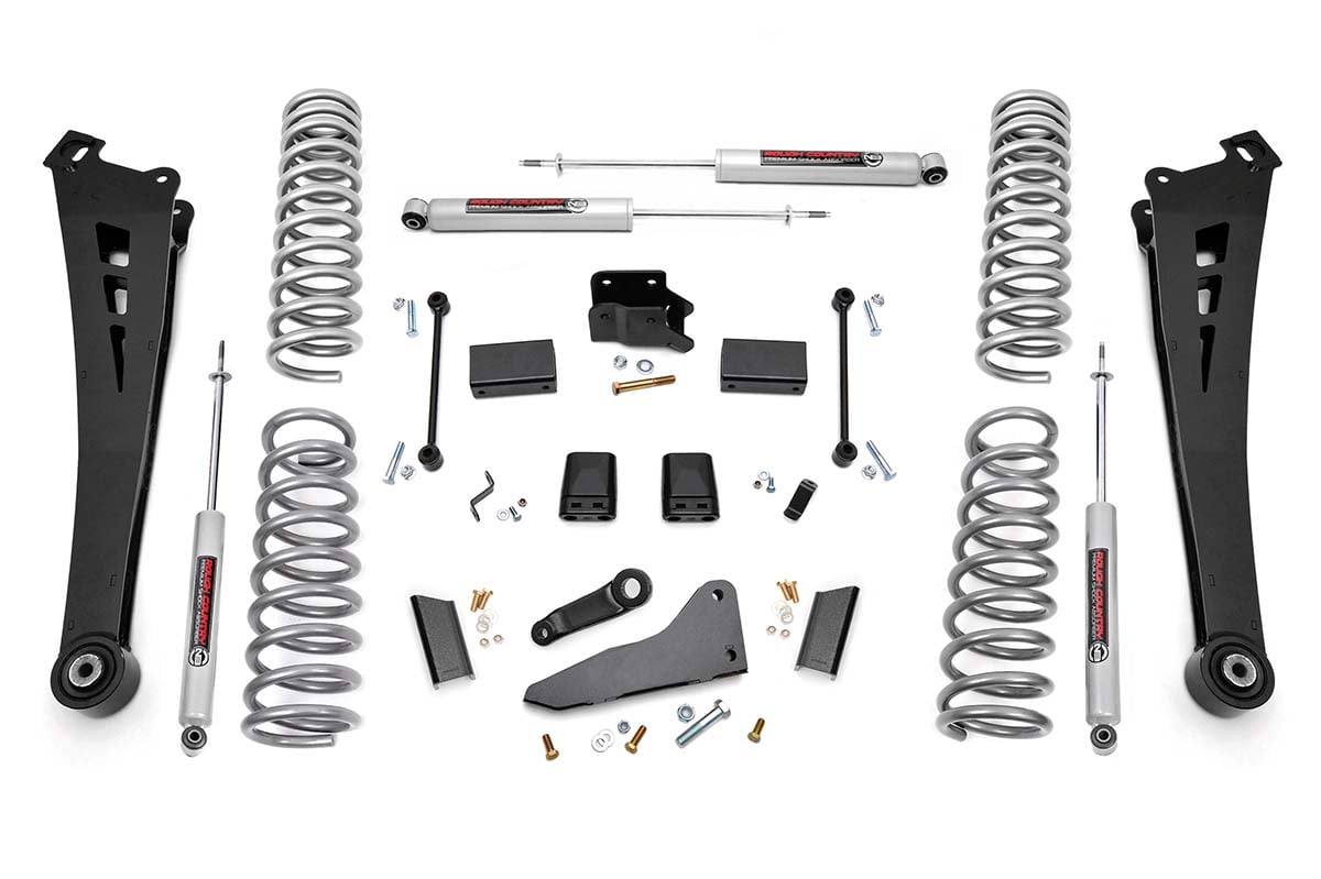 Rough Country 36830 5 Inch Lift Kit | Diesel | Dual Rate Coils | Ram 2500 4WD (2014-2018)