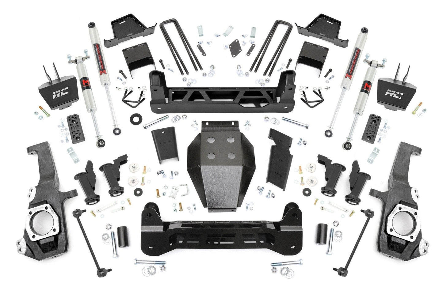 Rough Country 111240 7 Inch Lift Kit | Torsion Drop | M1 | w/ Overloads | Chevy/GMC 2500HD/3500HD (20-25)