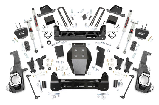 Rough Country 111240 7 Inch Lift Kit | Torsion Drop | M1 | w/ Overloads | Chevy/GMC 2500HD/3500HD (20-25)