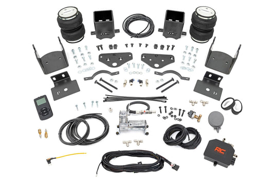 Rough Country 10021WC Air Spring Kit w/compressor | Wireless Controller | Ford F-250/F-350 Super Duty (17-22)
