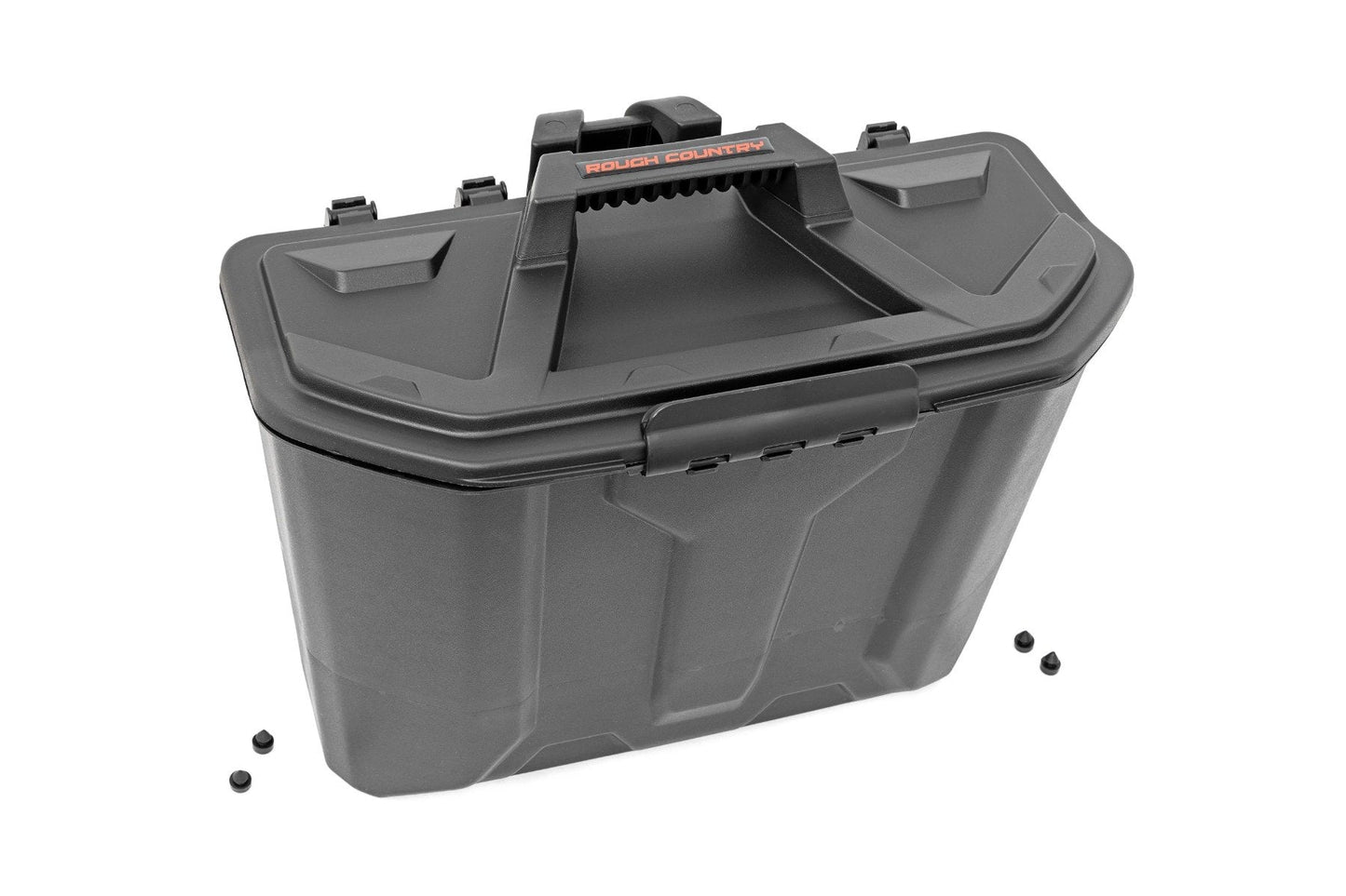 Rough Country 97061 Under Seat Storage Box | Passenger Seat | Can-Am Defender HD 5/HD 8/HD 9/HD 10