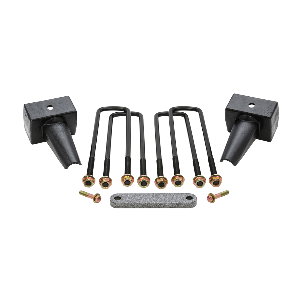 4'' Rear Block Kit - 2 Piece Drive Shaft - F350/450 DRW Diesel