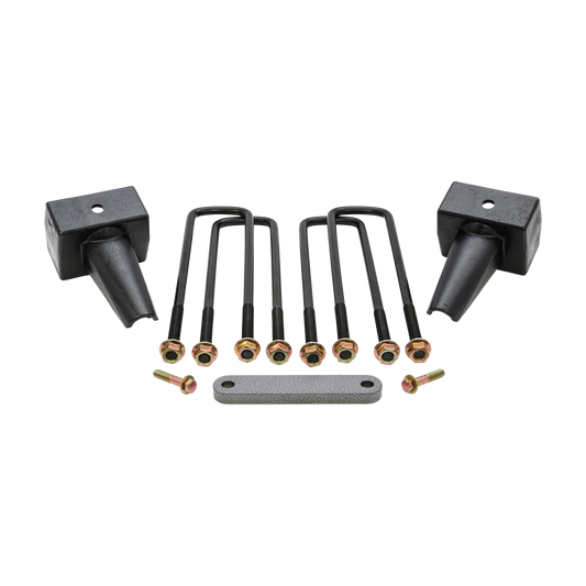 4'' Rear Block Kit - 2 Piece Drive Shaft - F350/450 DRW Diesel