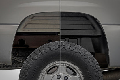 Rough Country 4299A Rear Wheel Well Liners | Chevy/GMC 1500 2WD/4WD (99-06 & Classic)