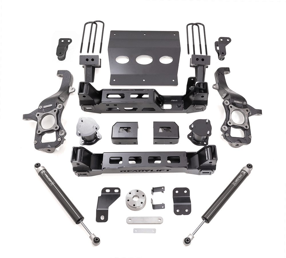 6'' Big Lift With Falcon 1.1 Rear Shocks 2015-2020 Ford F-150