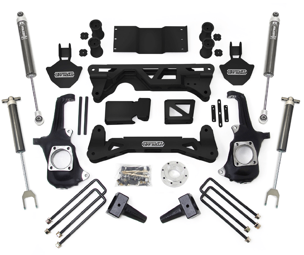 5-6'' Lift Kit - GM Silverado / Sierra 2500HD/3500HD W/ Falcon Shocks 2011-2019