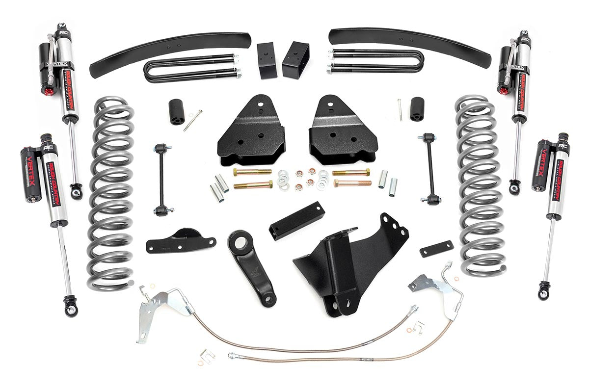 Rough Country 47850 4.5 Inch Lift Kit | W/O Overloads | Vertex | Ford F-250/F-350 Super Duty (08-10)