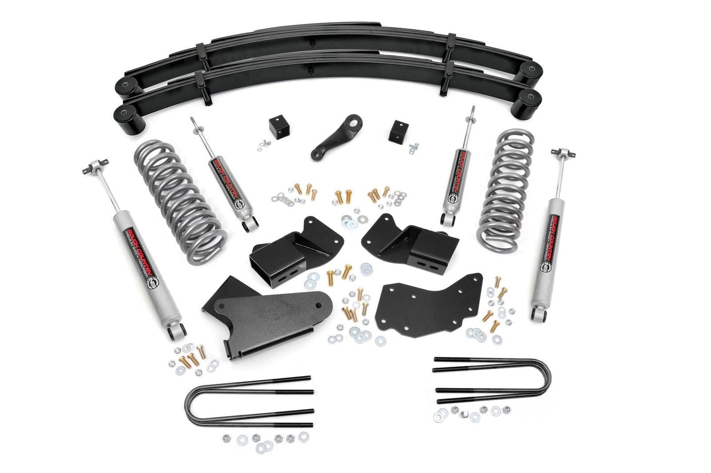 Rough Country 48530 4 Inch Lift Kit | Rear Springs | Ford Bronco II 4WD (1984-1990)