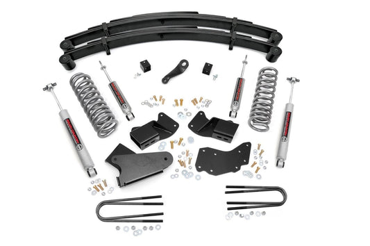 Rough Country 48530 4 Inch Lift Kit | Rear Springs | Ford Bronco II 4WD (1984-1990)