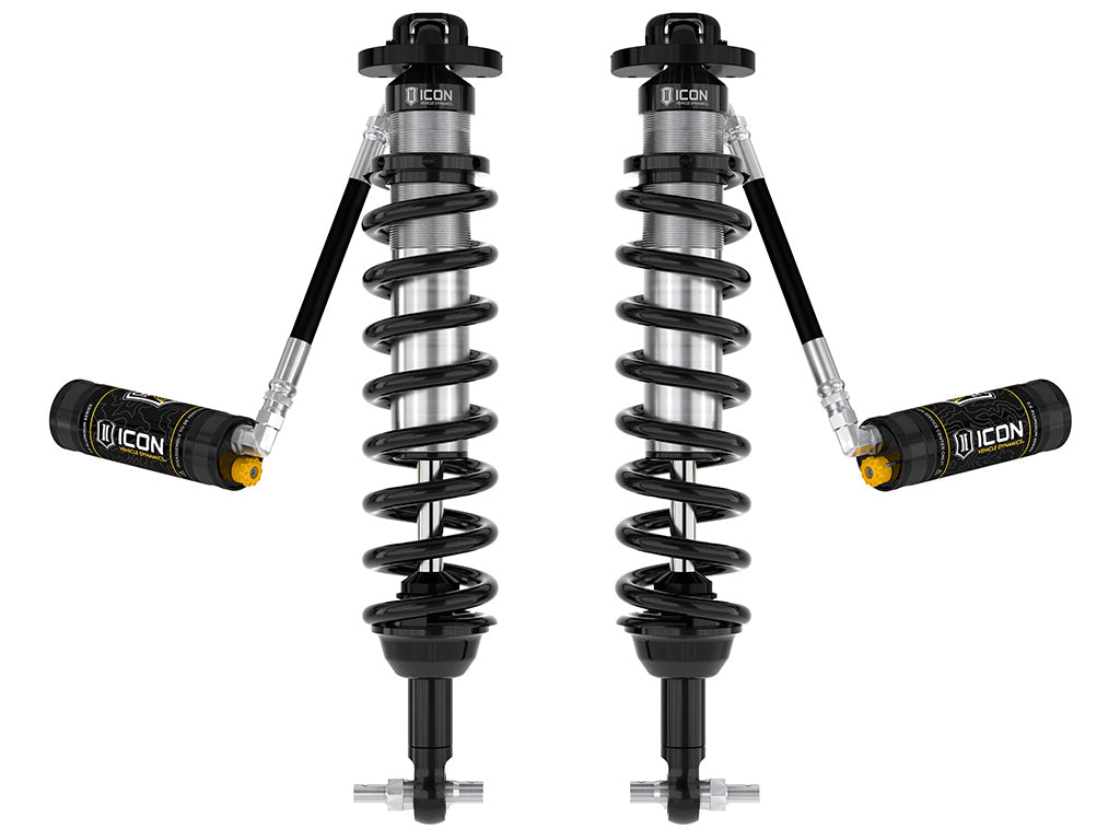 ICON 2021-2023 Ford Bronco, Front, 1.5-4” Lift, V.S. 2.5 Series Coilover Kit, Remote Reservoir w/ CDCV