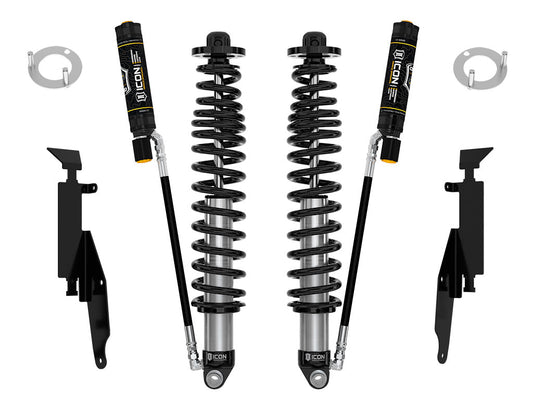 ICON 2021-2023 Ford Bronco, Rear, 1.25-3” Lift, V.S. 2.5 Series Coilover Kit, Remote Reservoir w/ CDEV, Heavy Rate Spring