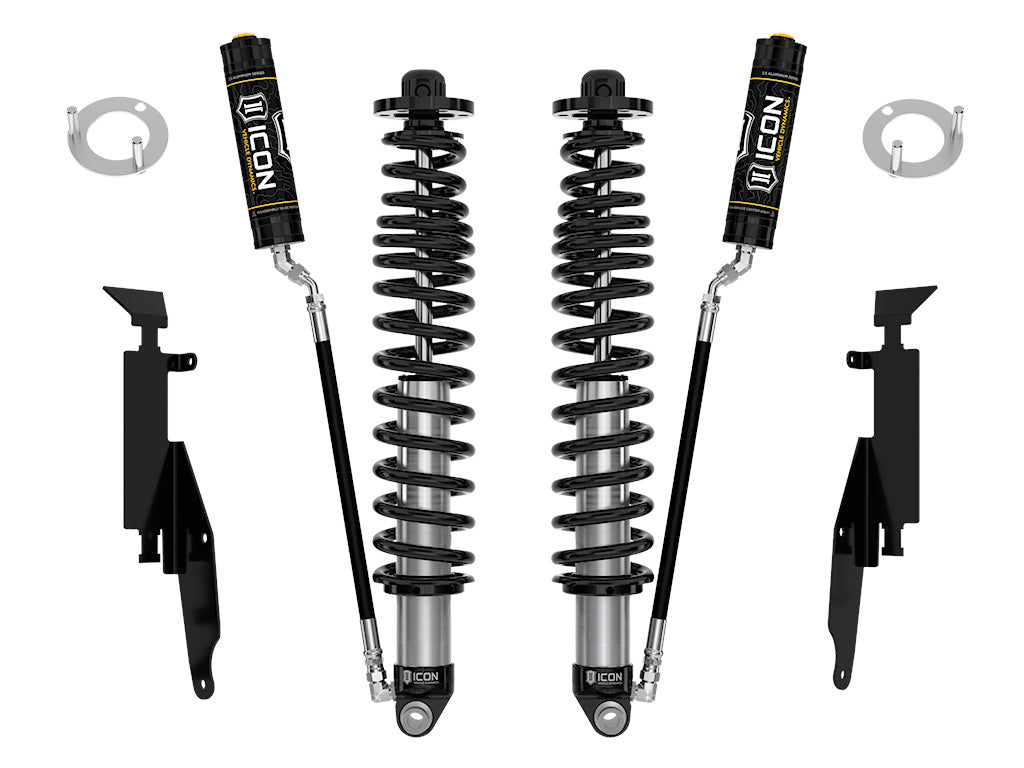 ICON 2021-2023 Ford Bronco, Rear, 1.25-3” Lift, V.S. 2.5 Series Coilover Kit, Remote Reservoir, Heavy Rate Spring