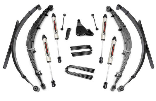 Rough Country 49270 6 Inch Lift Kit | Rear Springs | V2 | Ford F-250/F-350 Super Duty 4WD (1999)