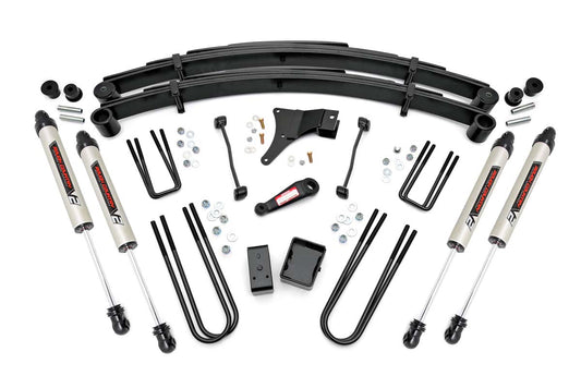 Rough Country 49370 6 Inch Lift Kit | Rear Blocks | V2 | Ford F-250/F-350 Super Duty 4WD (1999)