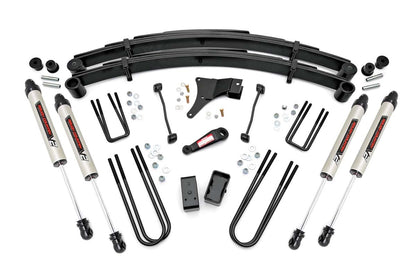 Rough Country 49470 4 Inch Lift Kit | Rear Blocks | V2 | Ford F-250/F-350 Super Duty 4WD (1999)