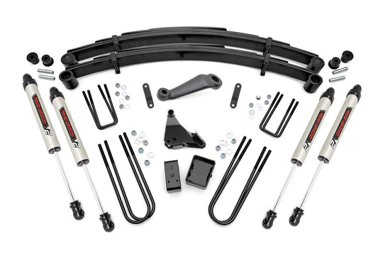 Rough Country 49670 6 Inch Lift Kit | Rear Blocks | V2 | Ford F-250/F-350 Super Duty 4WD (99-04)
