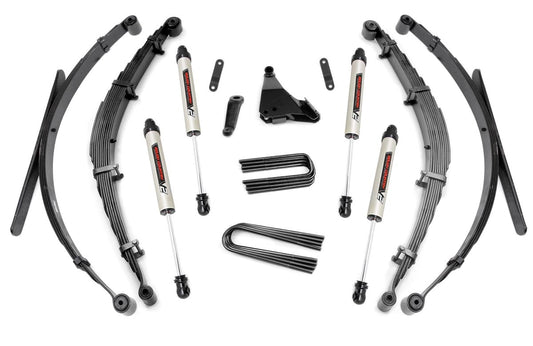Rough Country 49770 6 Inch Lift Kit | Rear Springs | V2 | Ford F-250/F-350 Super Duty 4WD (99-04)