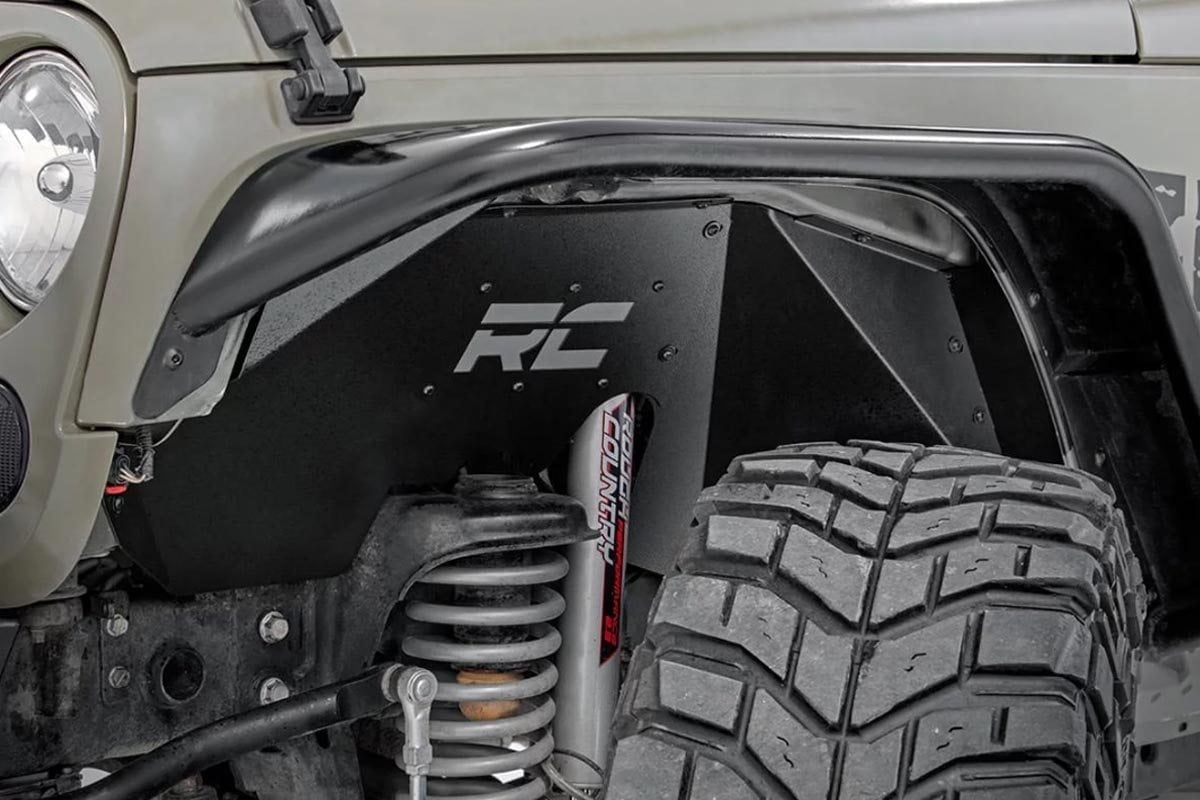 Rough Country 10511 Inner Fenders | FR & RR | Jeep Wrangler JK/Wrangler Unlimited  (2007-2018)