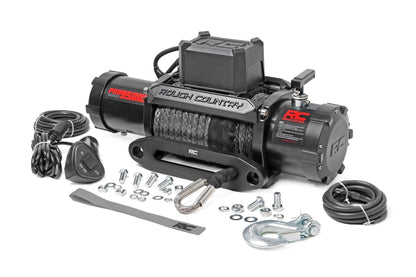 Rough Country PRO9500S 9500-Lb Pro Series Winch | Synthetic Rope