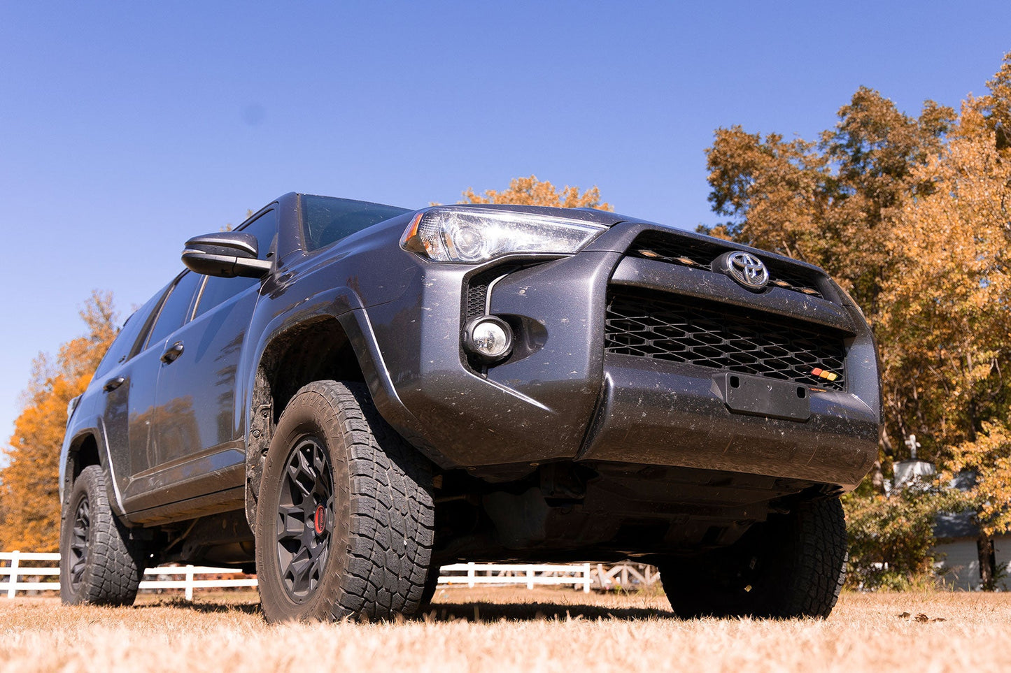 Rough Country 764RED 2 Inch Lift Kit | Red Spacers | Toyota 4Runner 2WD/4WD (2010-2024)