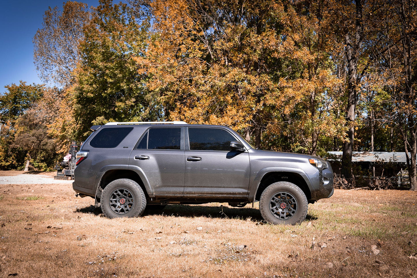 Rough Country 764RED 2 Inch Lift Kit | Red Spacers | Toyota 4Runner 2WD/4WD (2010-2024)
