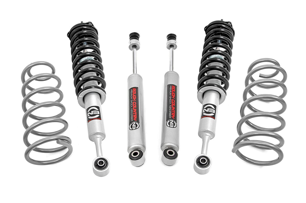 Rough Country 76631 3 Inch Lift Kit | RR Coils | N3 Struts | Toyota 4Runner 4WD (2010-2024)