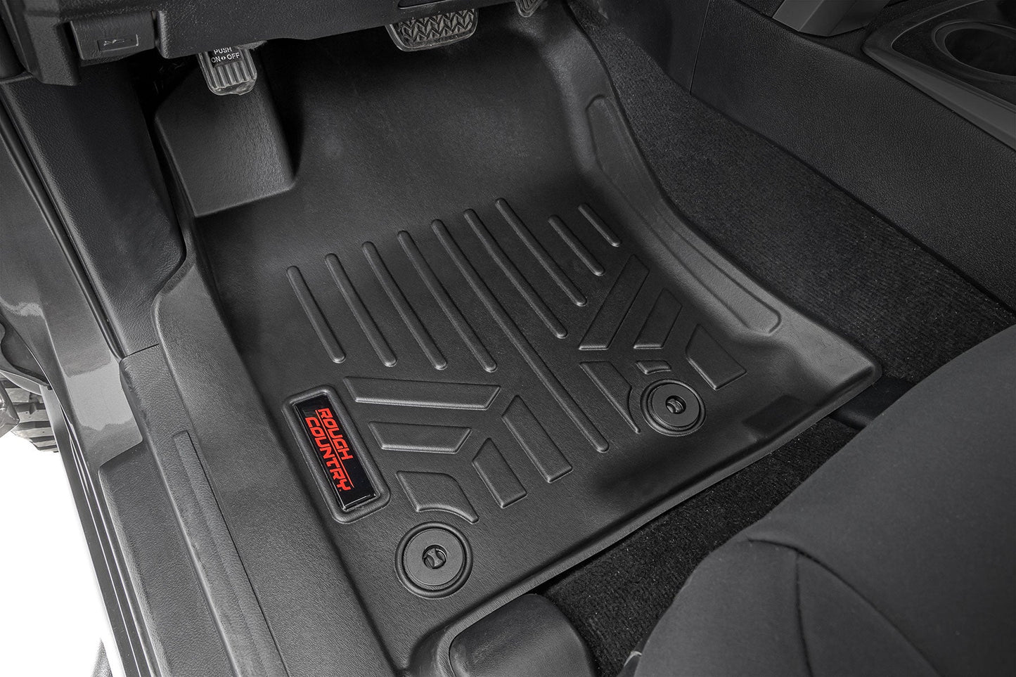 Rough Country M-71313 Floor Mats | Front and Rear | Toyota 4Runner 2WD/4WD (2013-2024)