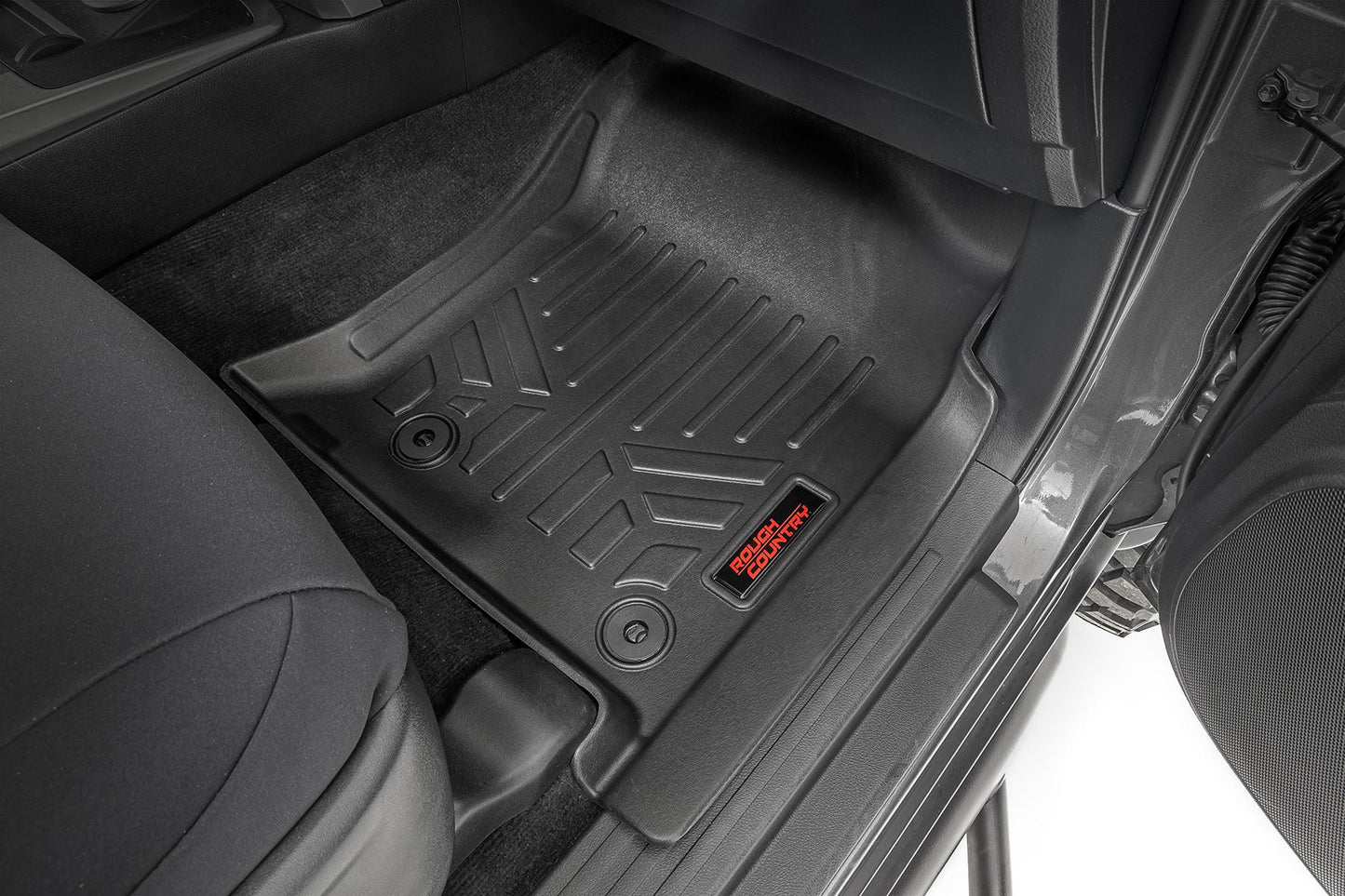 Rough Country M-71313 Floor Mats | Front and Rear | Toyota 4Runner 2WD/4WD (2013-2024)