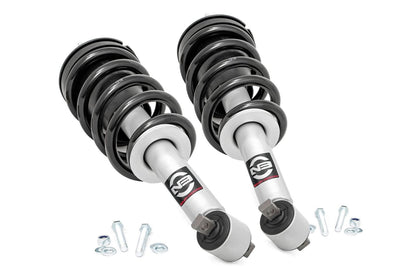 Rough Country 501029 N3 Leveling Struts | 2 Inch | Loaded Strut | Chevy/GMC 1500 Truck & SUV (07-14)