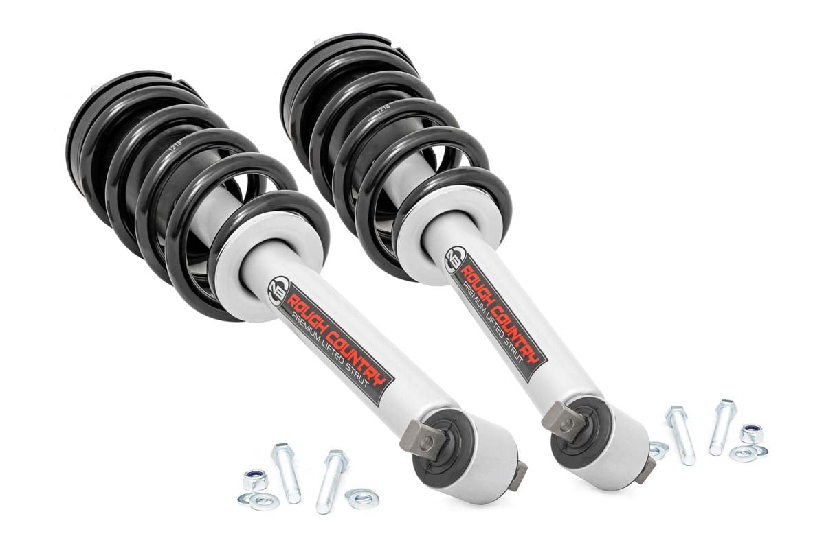 Rough Country 501067 Loaded Strut Pair | 6 Inch | Chevy Silverado 1500 2WD/4WD (2019-2026 & Classic)