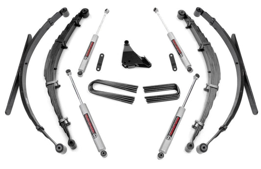 Rough Country 50130 4 Inch Lift Kit | Rear Springs | Ford F-250/F-350 Super Duty 4WD (1999-2004)