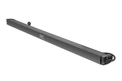 Rough Country 70750BLDRL 50 Inch Black Series LED Light Bar | Single Row | Cool White DRL