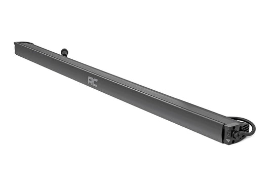 Rough Country 70750BLDRL 50 Inch Black Series LED Light Bar | Single Row | Cool White DRL