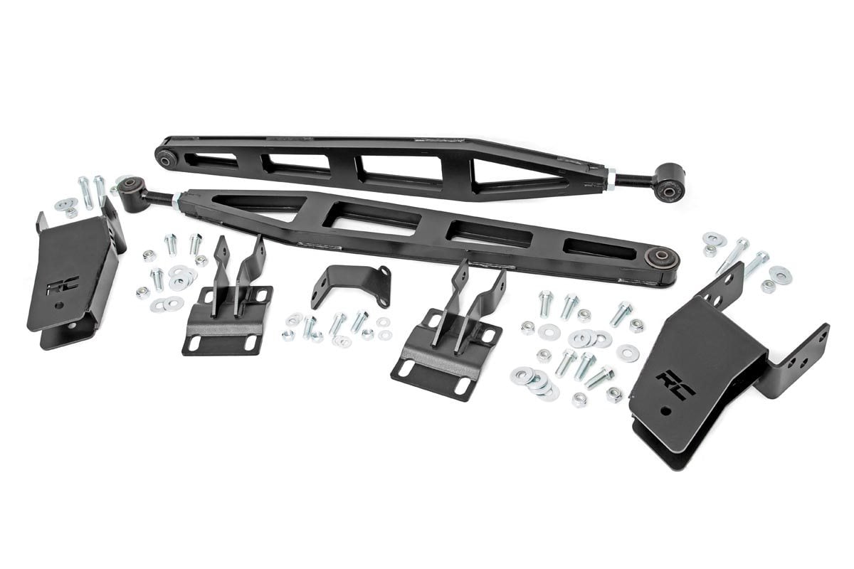 Rough Country 51003 Traction Bar Kit | Inverted U-bolts | 0-6 Inch | Ford F-250 Super Duty (08-16)