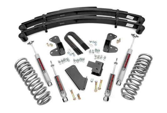 Rough Country 51030 2.5 Inch Lift Kit | Rear Springs | Ford F-150 4WD (1980-1996)